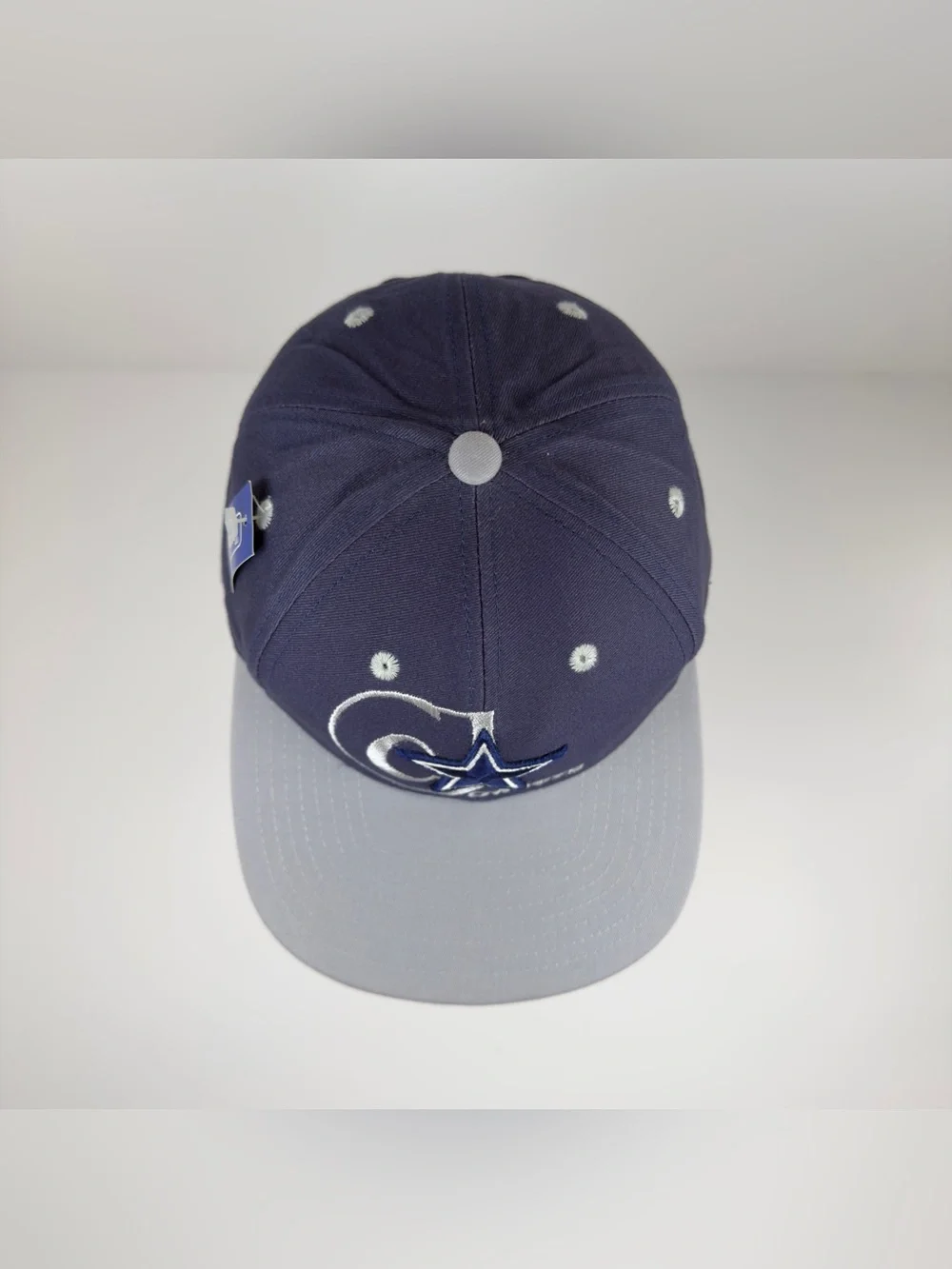 Vtg Dallas Cowboys Hat Annco Snapback Big Logo Team NFL 90s Deadstock NWT Blue